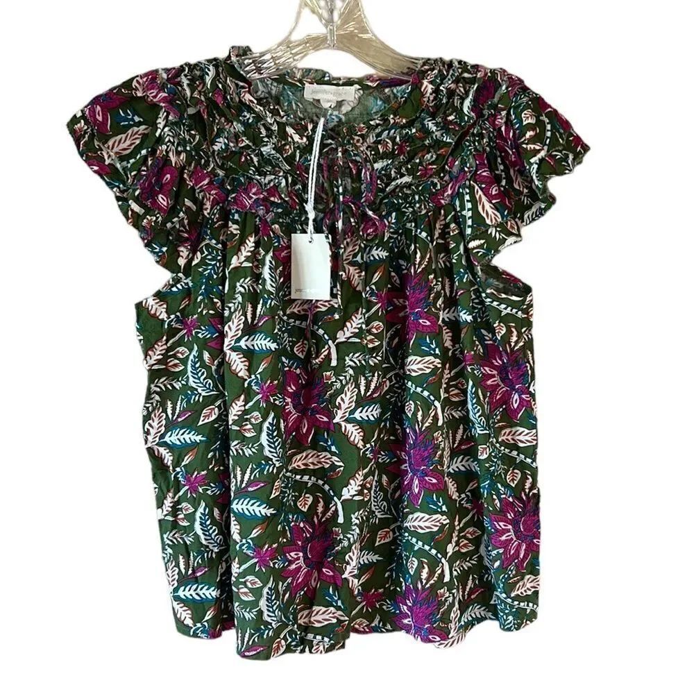 NEW Jennifer & Grace Koi Print Top